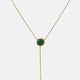 Sunna Necklace Green Onyx