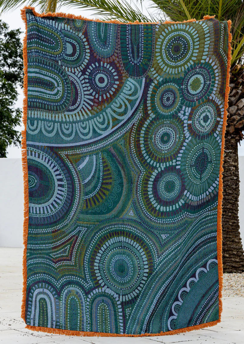 Sun & The Seven Sisters Recycled Cotton Throw