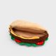 Taco Plush Zip Pouch