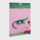 Tall Crocodile A4 Jungle Animals Wall