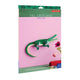Tall Crocodile A4 Jungle Animals Wall