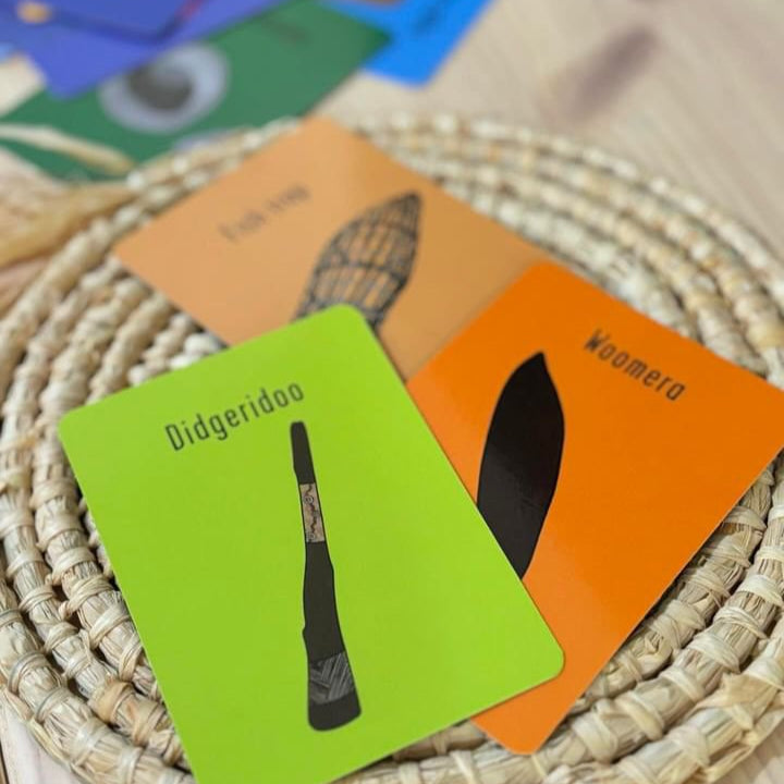 Aboriginal Tools Memory Match Game