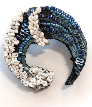 Great Wave Brooch