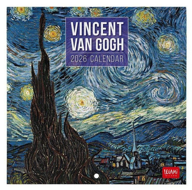 Vincent Van Gogh Calendar 2026