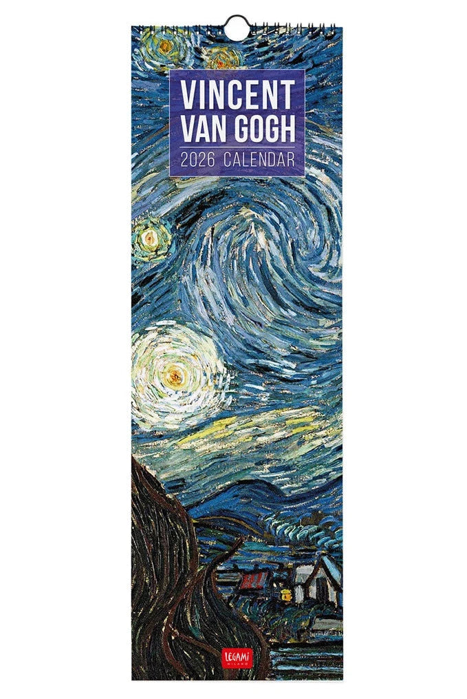 Vincent Van Gogh Long Calendar 2026