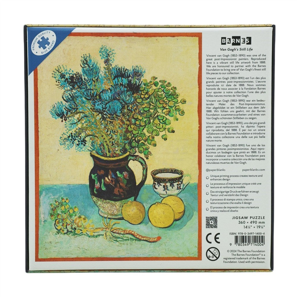 Van Gogh's Still Life 500 Piece Jigsaw Puzzle
