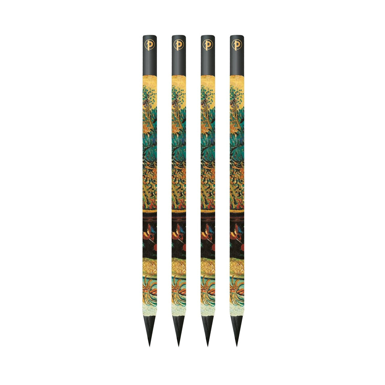 Van Gogh's Still Life Pencils 4 Pack