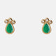 Venus Earrings Green Onyx