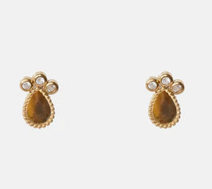 Venus Tigers Eye Earrings