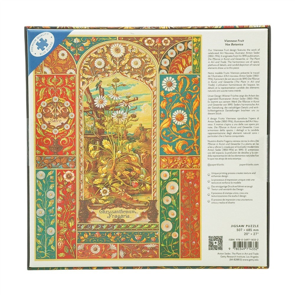 Viennese Fruit 1000 Piece Jigsaw Puzzle
