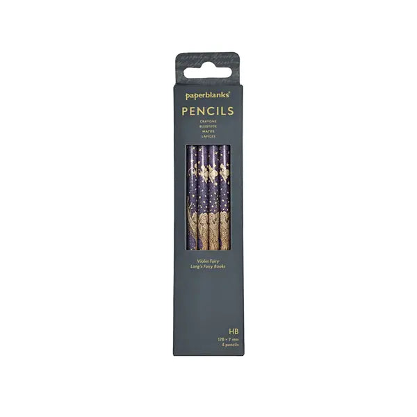 Violet Fairy Pencils 4 Pack