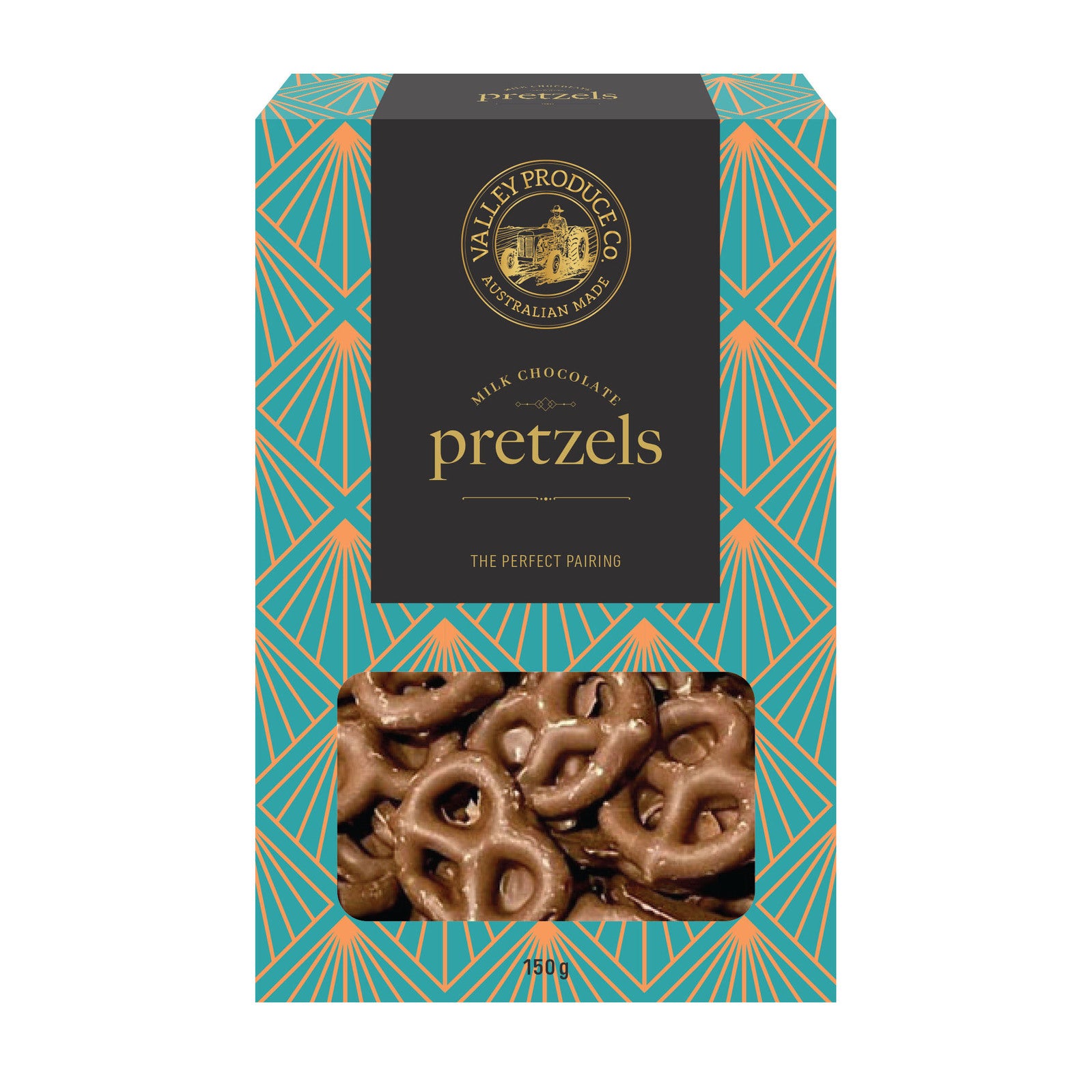 Milk Chocolate Pretzels 220g