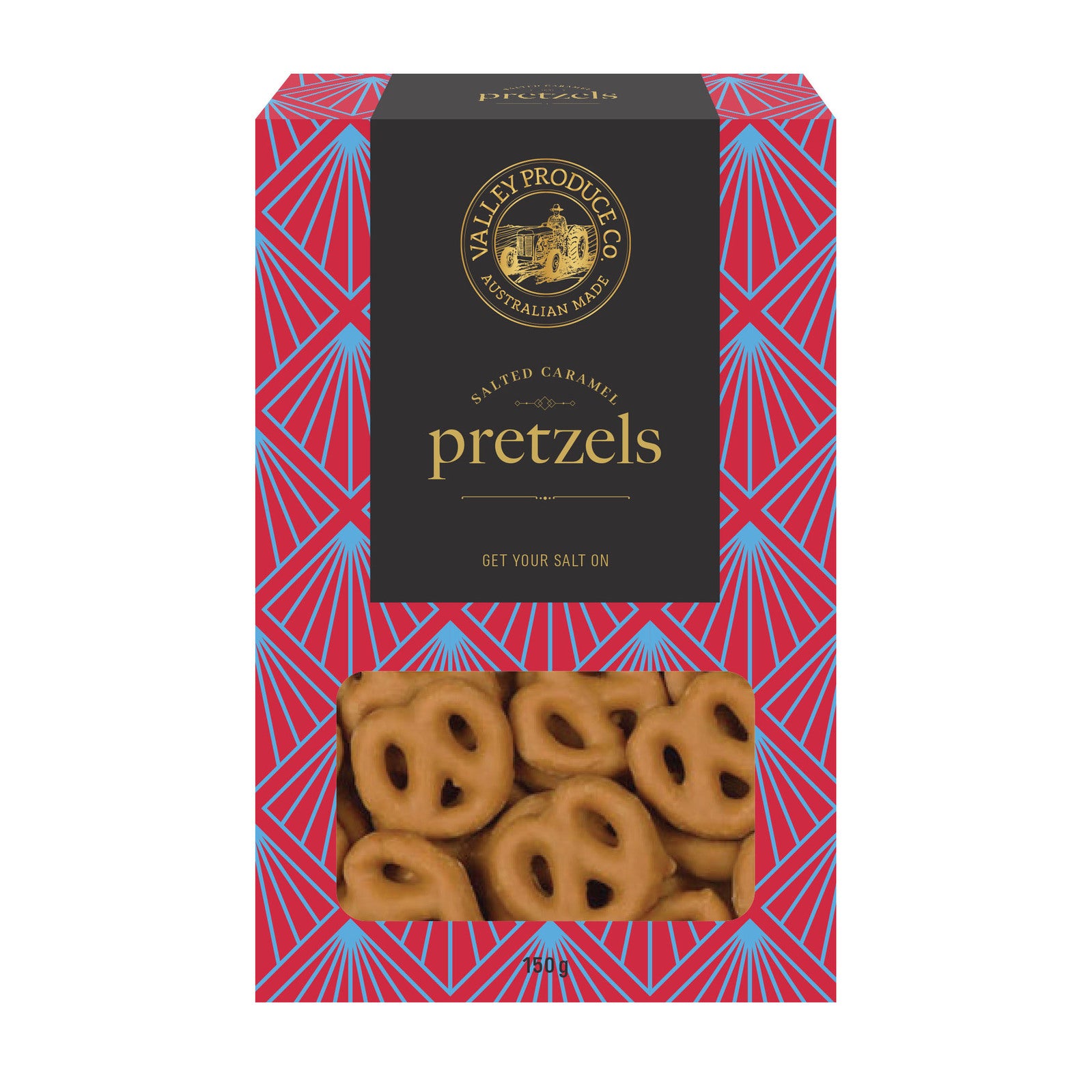 Salted Caramel Pretzels 220g