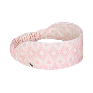 Waffle Spa Headband Diamond Pink