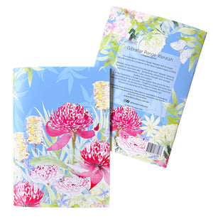 Australian Wildflower Notebook - Waratah