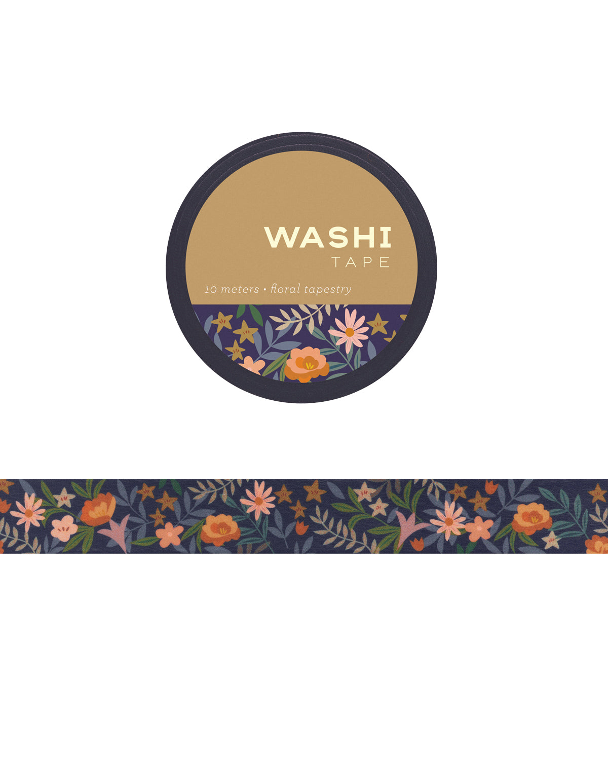 Washi Tape: Floral Tapestry