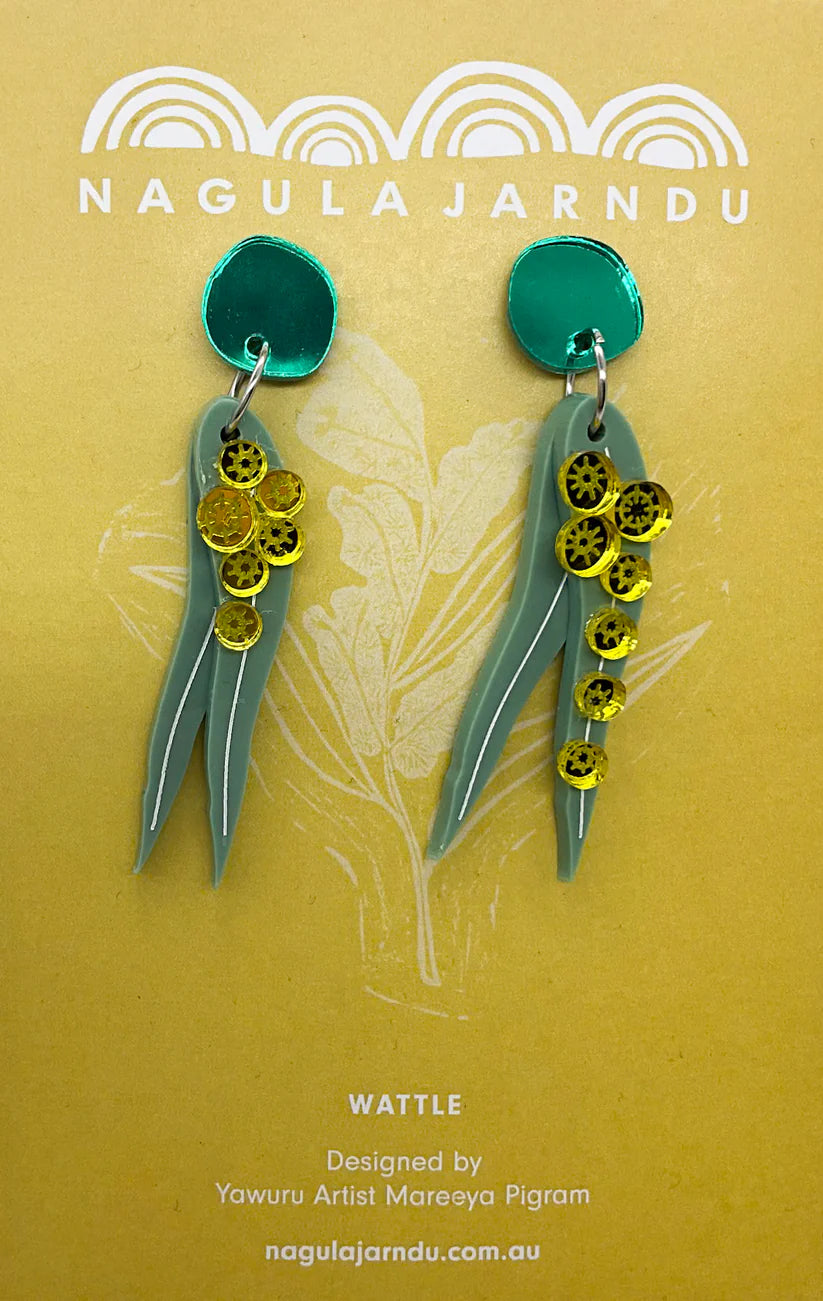 Wattle Earrings