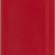 Weekly Notebook Diary Soft Cover Large Scarlet Red 206-27 18 Month