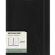Weekly Softcover Horizontal Diary Large Black
