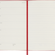 Weekly Hardcover Diary Pocket Red 2027