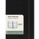 Weekly Hardcover Vertical Diary Pocket Black 2027
