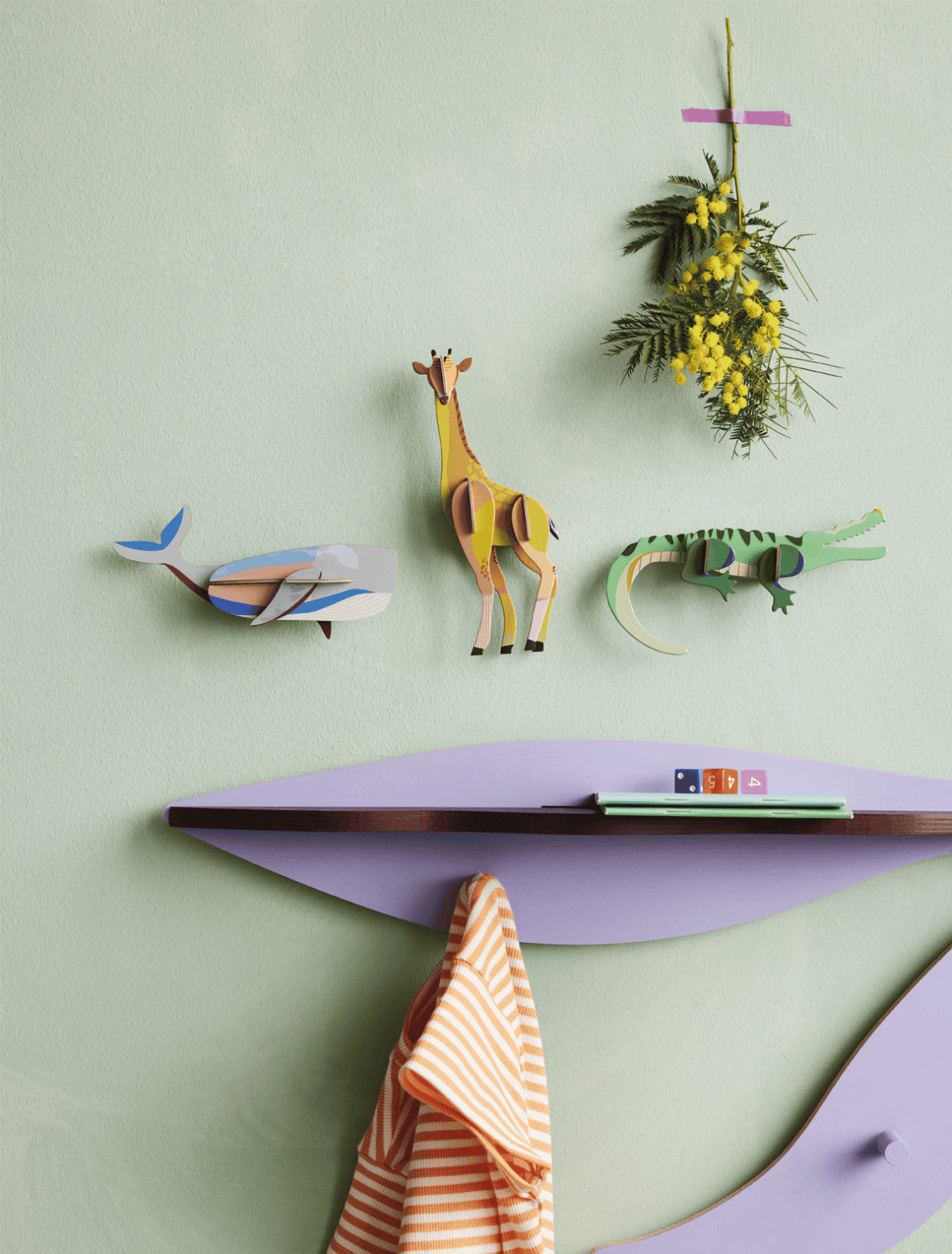 Whale B7 Sea Creatures Wall Art