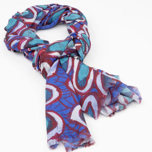 Wildflowers Cashmere Scarf - Carol Martin