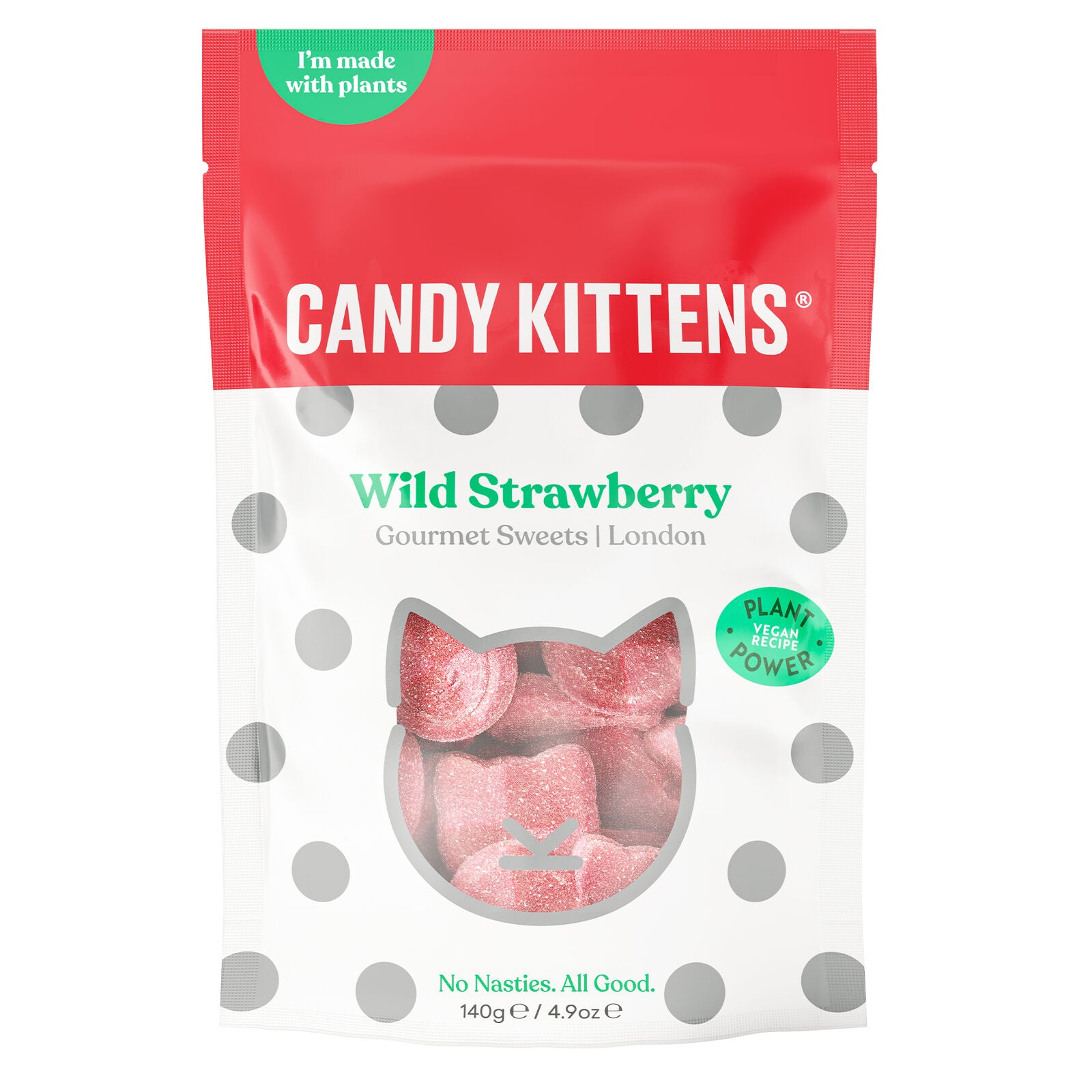 Wild Strawberry Gourmet Sweets 140g