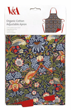 William Morris Organic Cotton Adjustable Apron