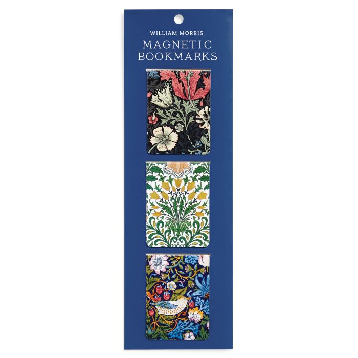 William Morris Magnetic Bookmarks - set of 3