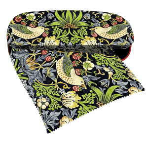William Morris – Strawberry Thief Hard Glasses Case & Lens Cloth