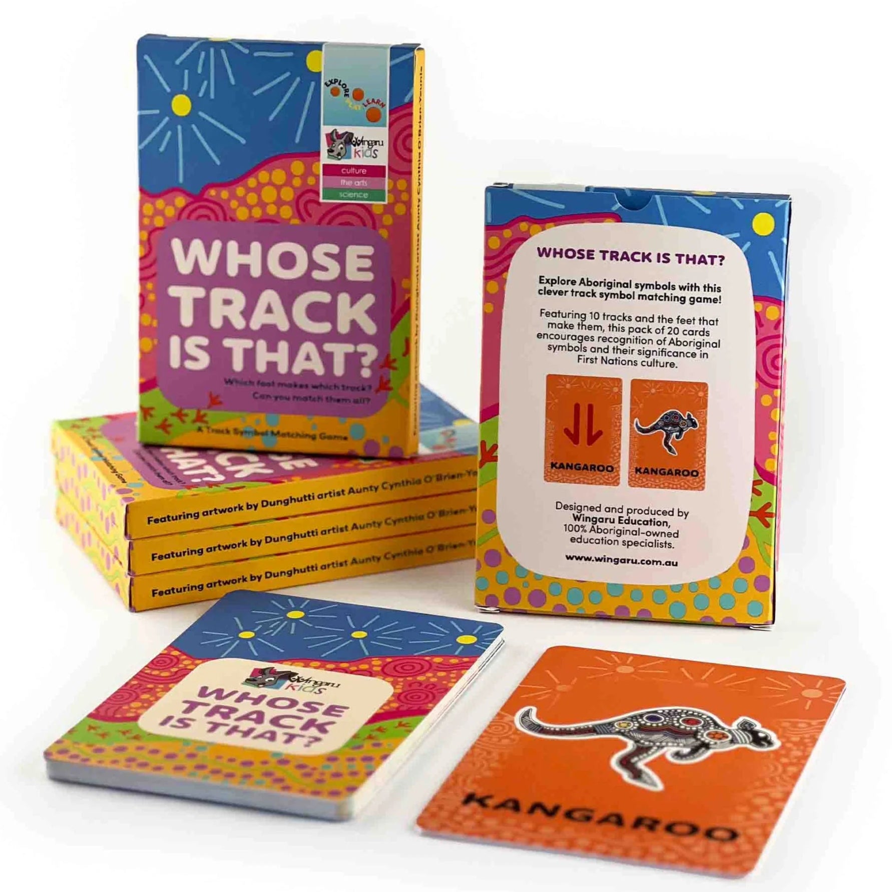 Whose Track Is That? Matching Game