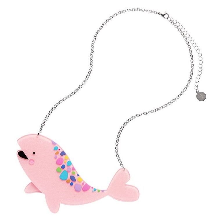 Winnie the Whale Necklace