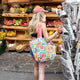 Wish You Were Here Beach Tote Bag Medium