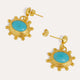 Zand Turquoise Drop Earrings