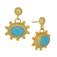 Zand Turquoise Drop Earrings