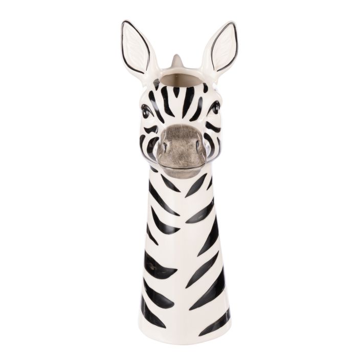 Zippy Zebra Vase