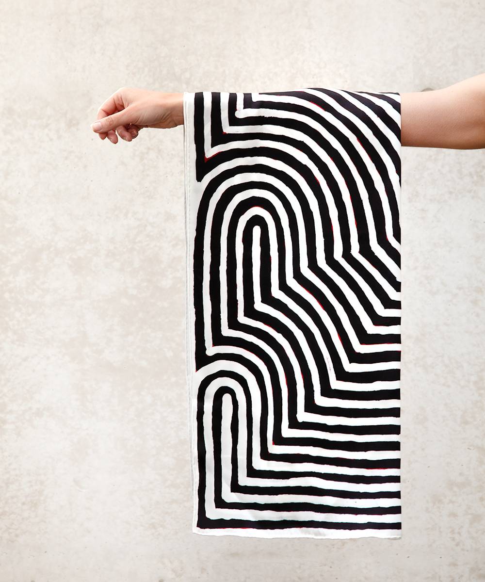 Untitled Silk Scarf