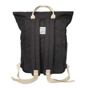 Pebble Black Medium Backpack - Kind Bag