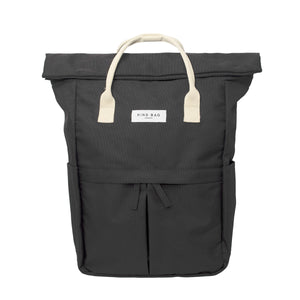 Pebble Black Medium Backpack - Kind Bag