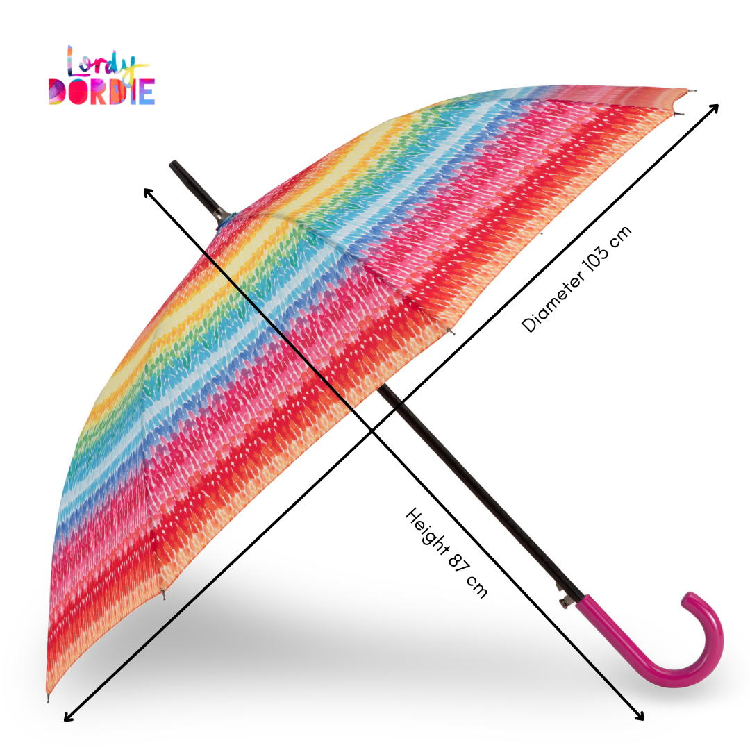 Maxi Art Umbrella Brushstrokes