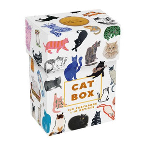 Cat Box: 100 Postcards by 10 Artists