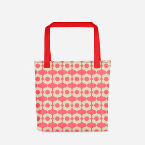 Daisy Meadow Tote Bag Pink