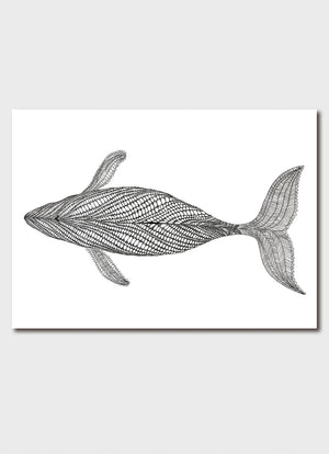 Whale Print - Delvene Cockatoo-Collins