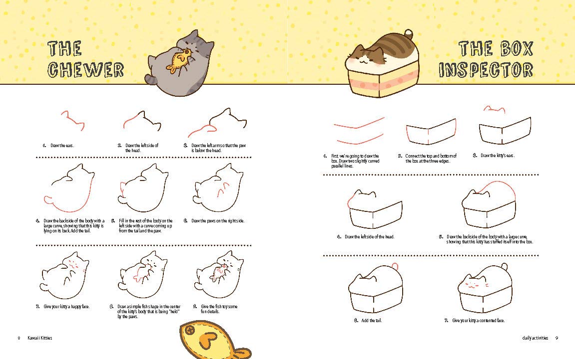 Kawaii Kitties Learn How to Draw 75 Cats in All Their Glory