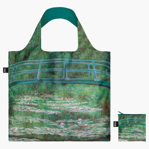 Japanese Footbridge Monet LOQI Shopping Bag