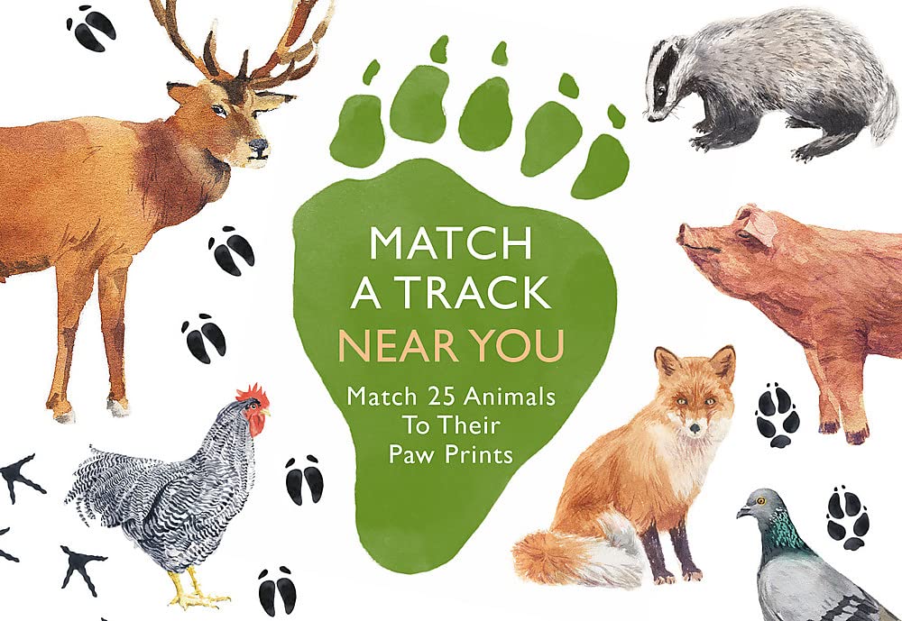 Match a Track Near You: Match 25 Animals With Their Paw Prints