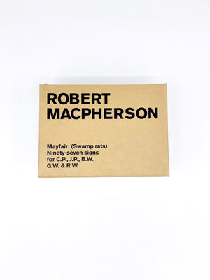Robert MacPherson Mayfair (Swamp Rats) Artist Multiple