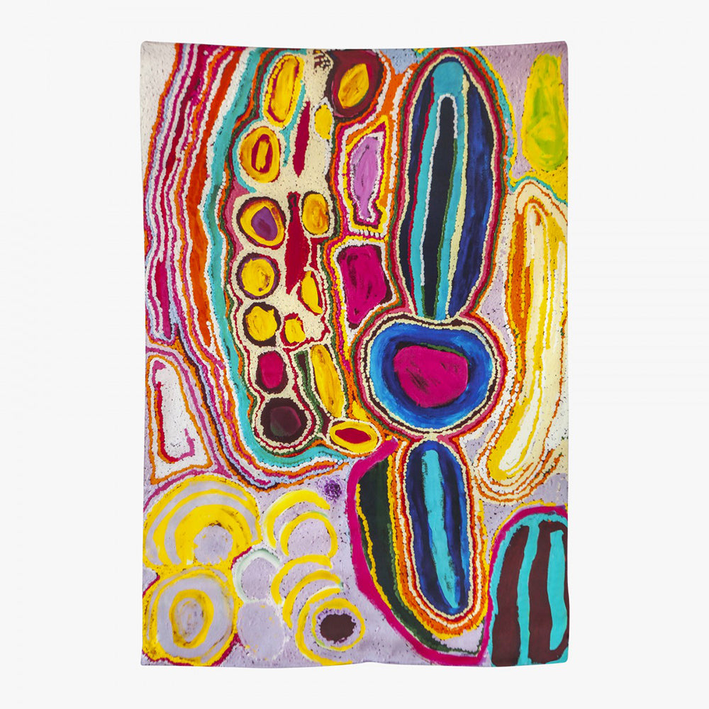Parnngurr Area Silk Scarf