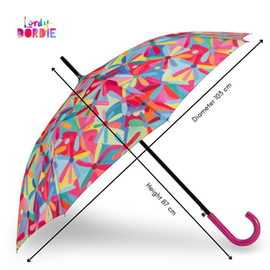 Maxi Art Umbrella Rainbow Daisies